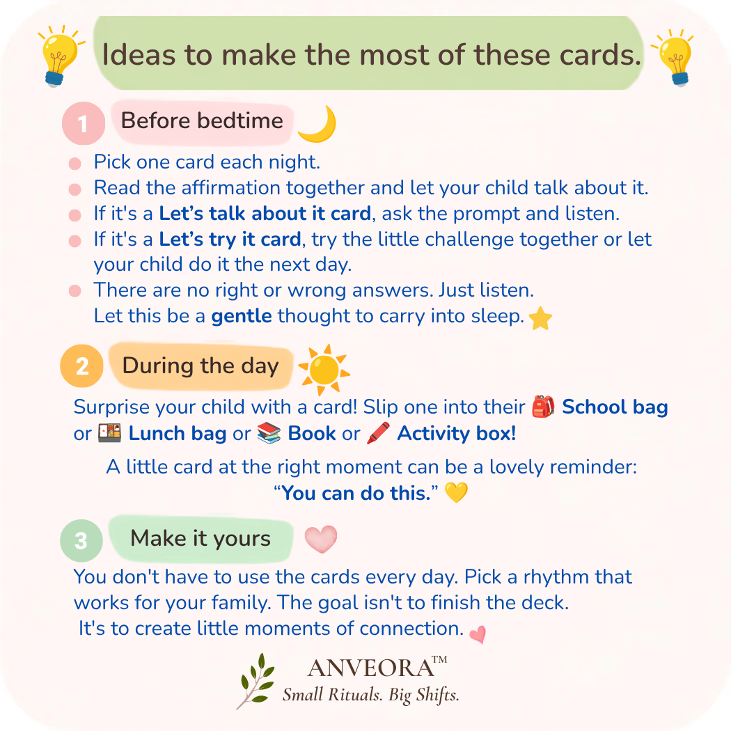 Kids Affirmation Cards - Little Reminders for Growing Minds