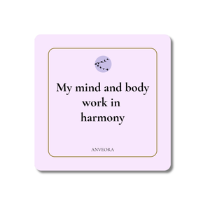 My mind and body work in harmony