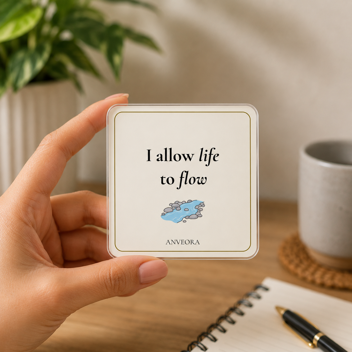 I allow life to flow
