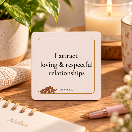 I attract loving & respectful relationships