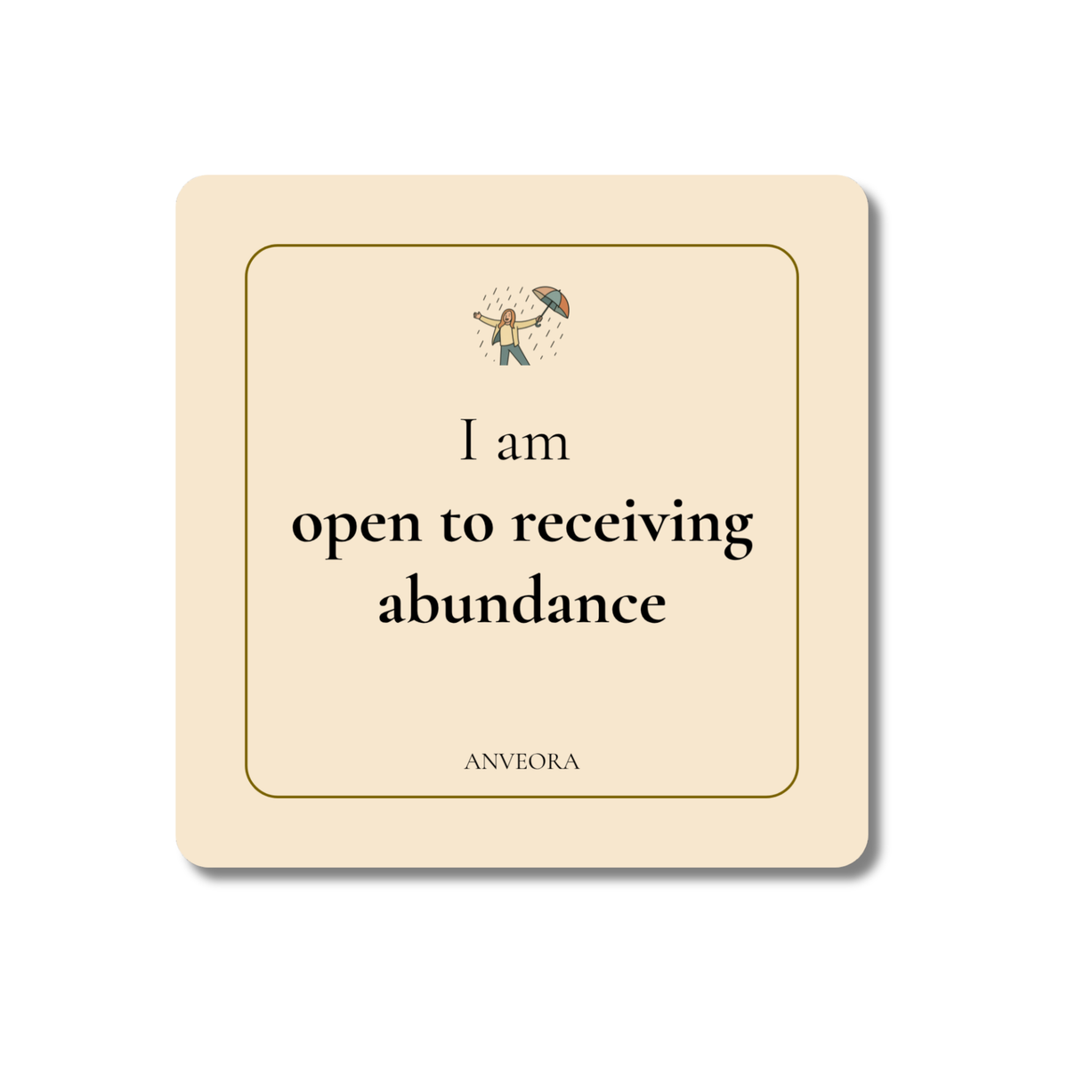 I am open to receiving abundance