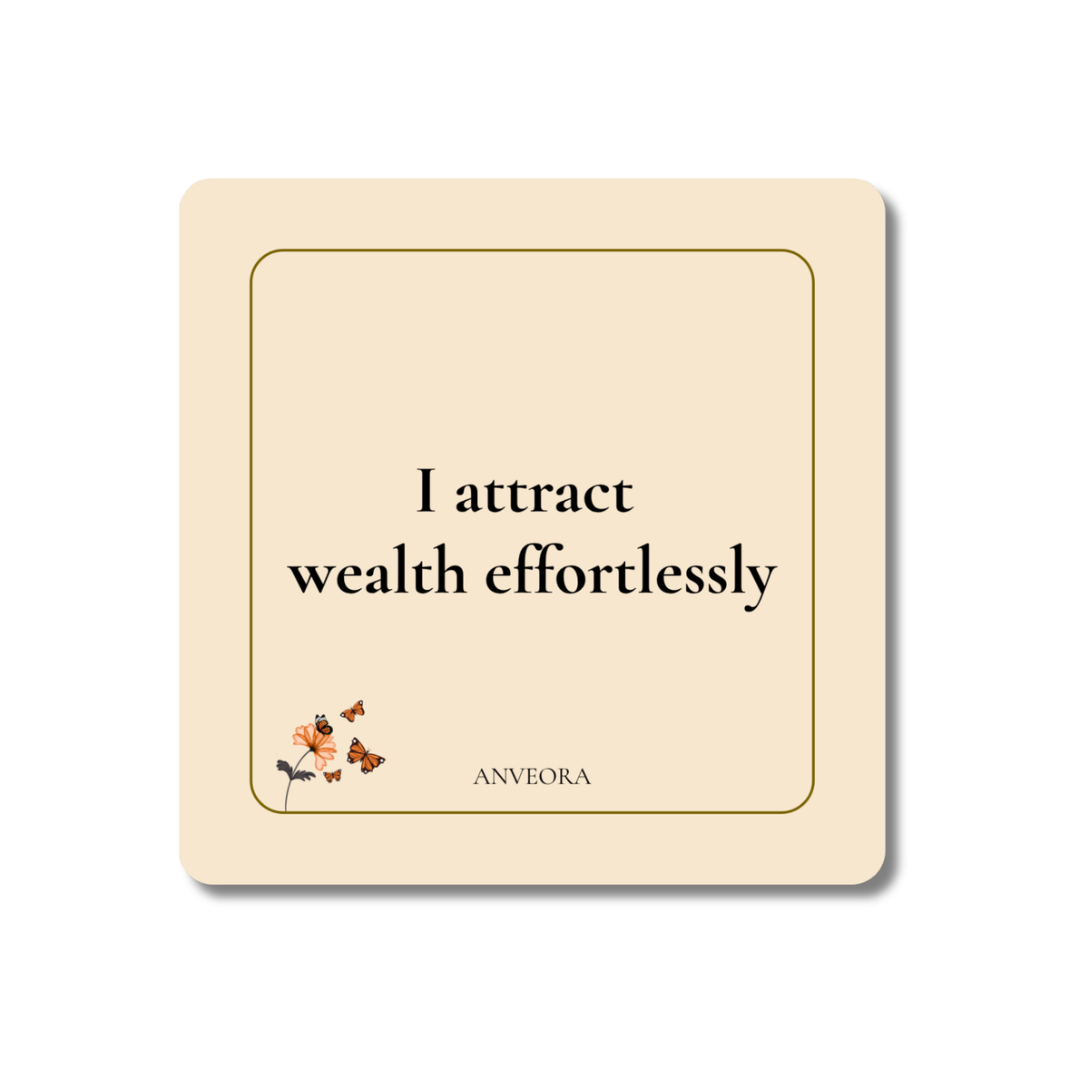 I attract wealth effortlessly