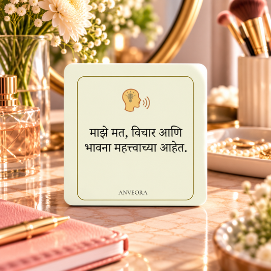 माझे मत, विचार आणि भावना महत्त्वाच्या आहेत